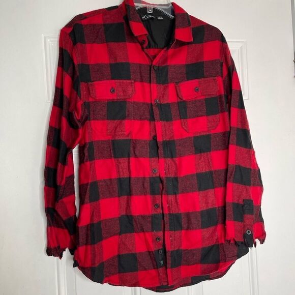 Buffalo Plaid Flannel Custom Shirt - Picture 1 of 4